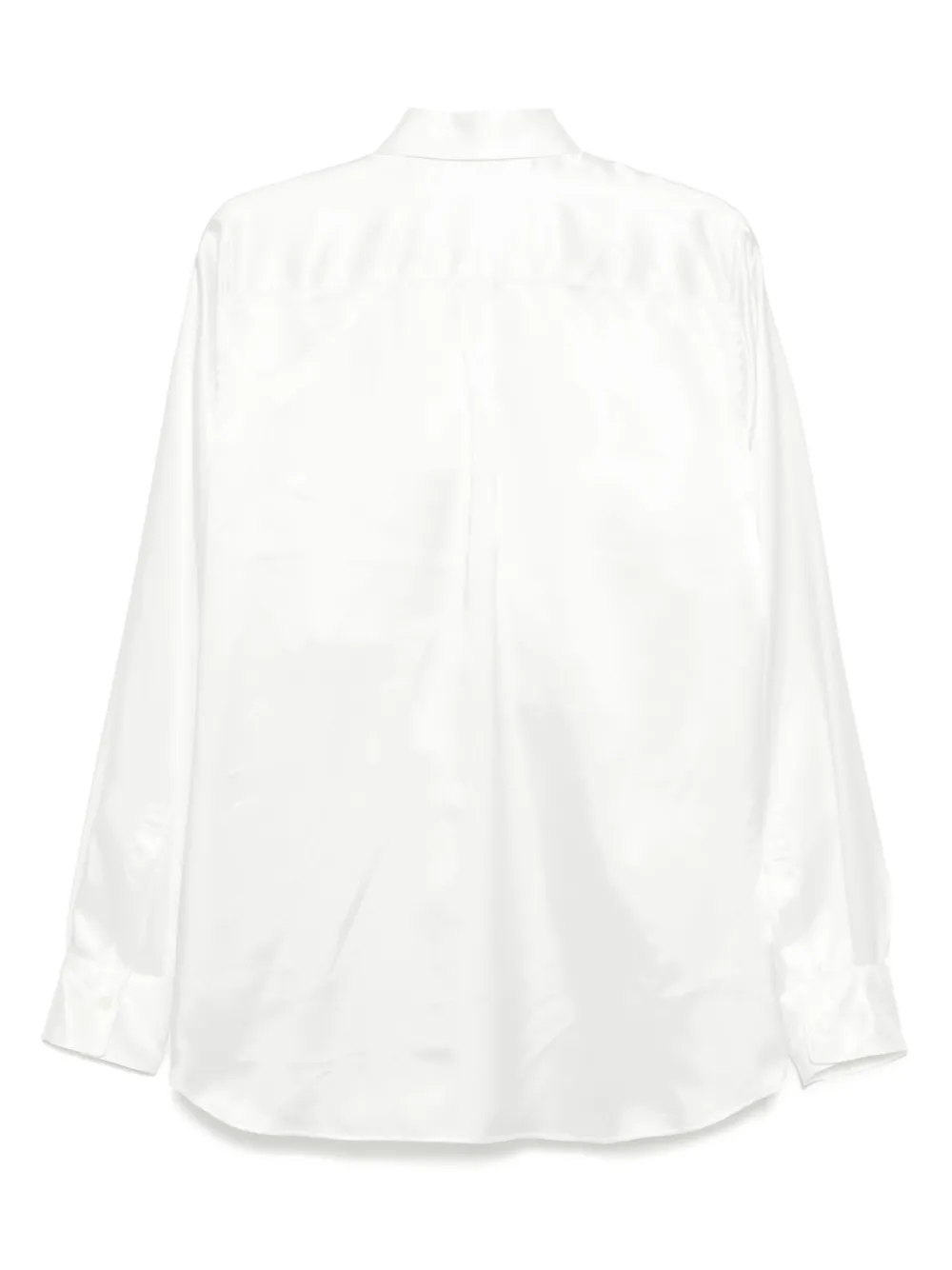 Comme Des Garçons Comme Des Garçons Blouse met strik Wit