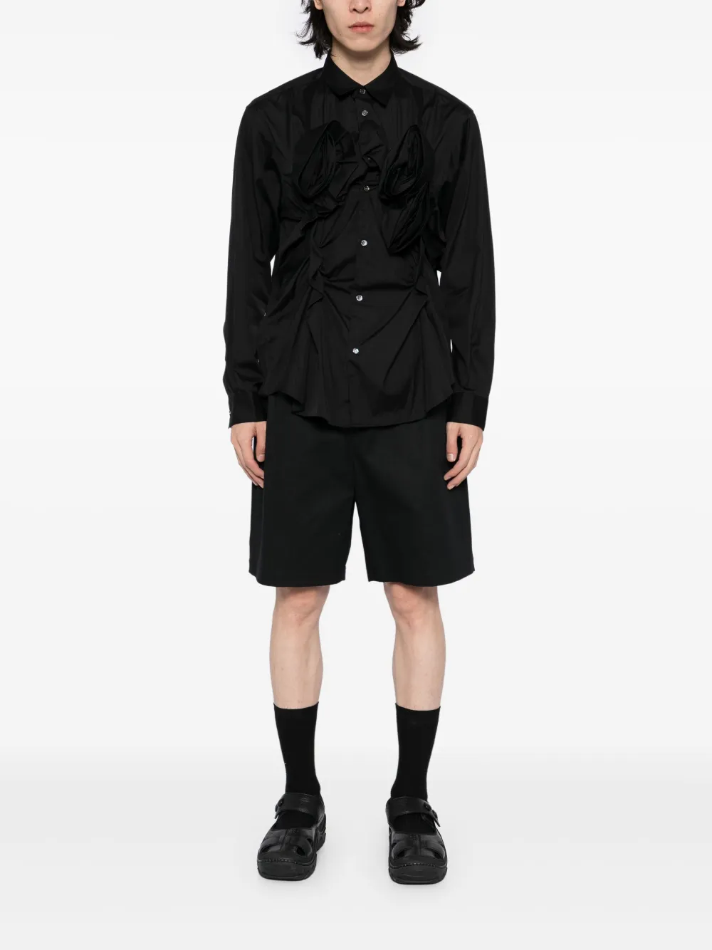 Comme Des Garçons Shirt Overhemd met lange mouwen - Zwart