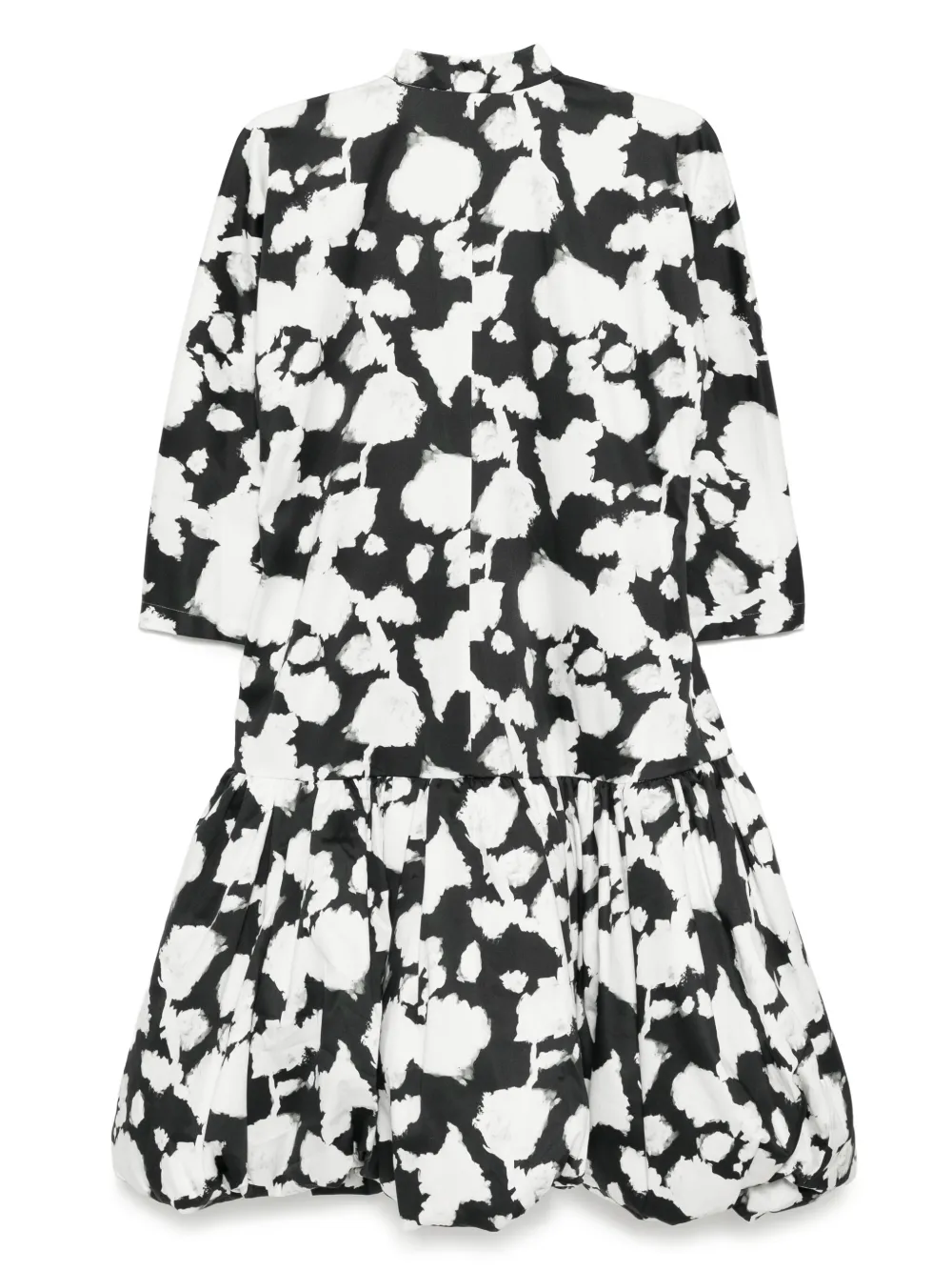 Comme Des Garçons Comme Des Garçons Jurk met grafische print Zwart