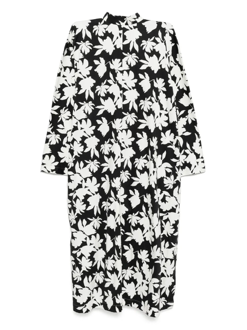 Comme Des Garçons Comme Des Garçons Jurk met bloemenprint Zwart