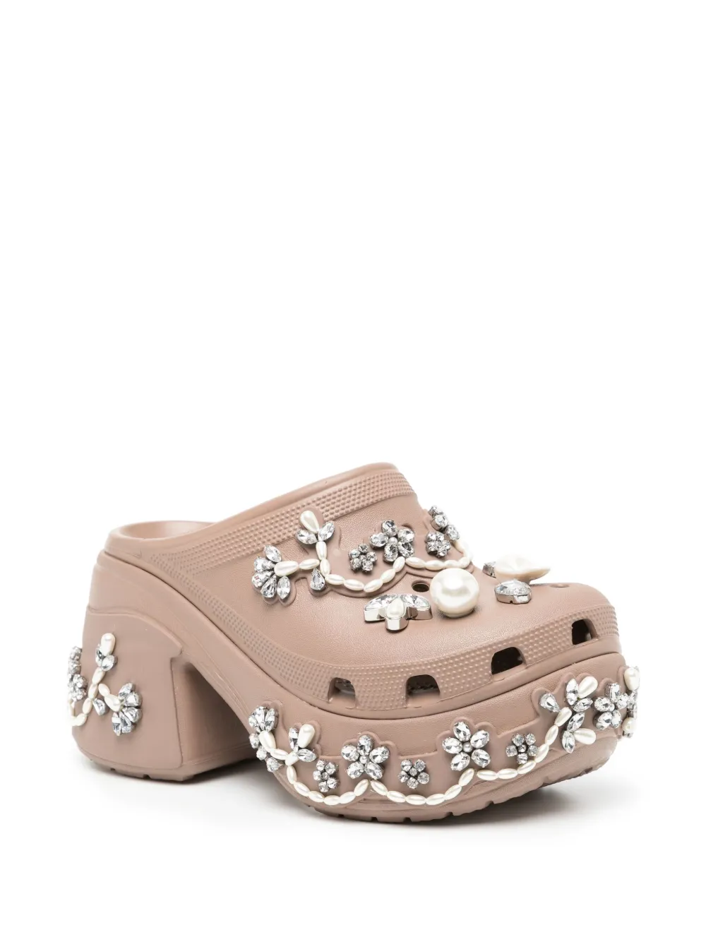 Simone Rocha x Crocs siren clogs Brown