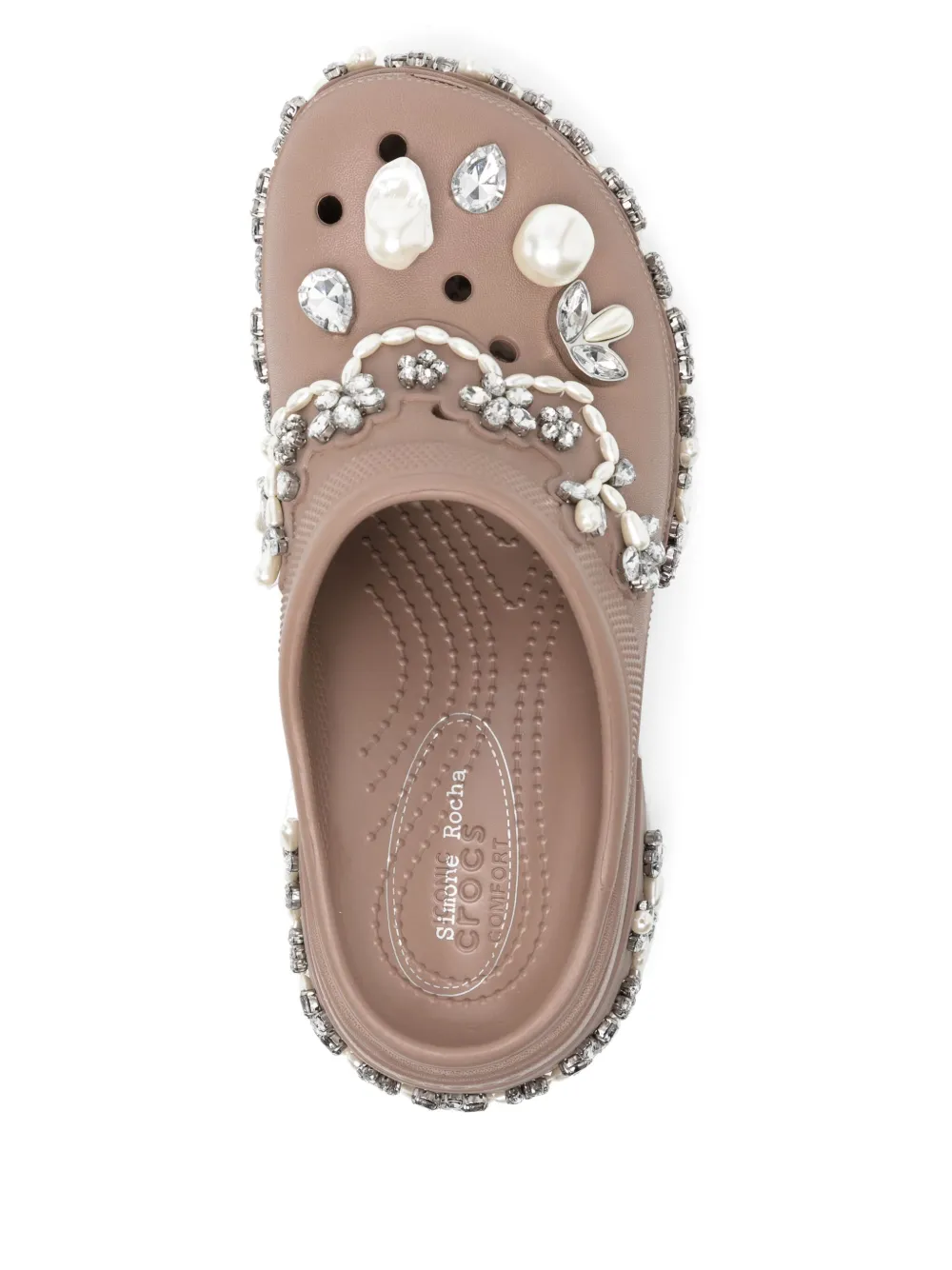 Simone Rocha x Crocs siren clogs Brown