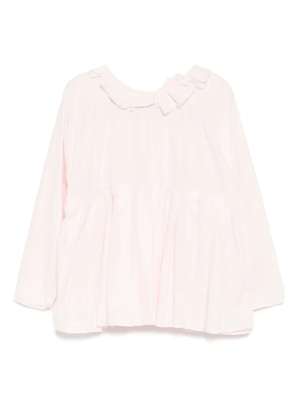 cotton long-sleeves top