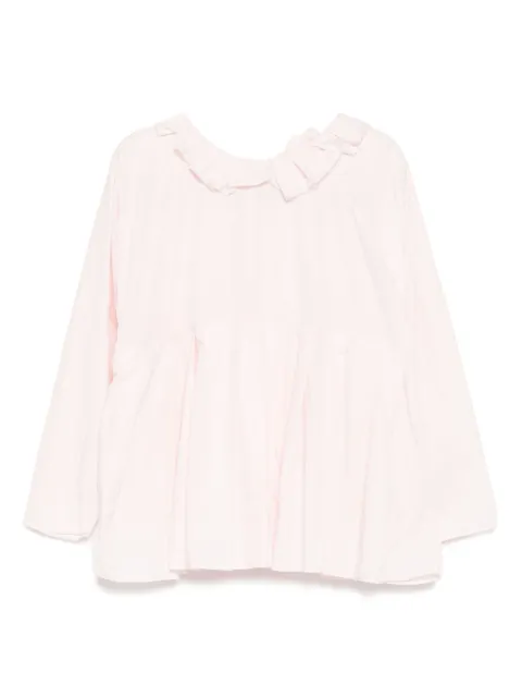 Daniela Gregis cotton long-sleeves top