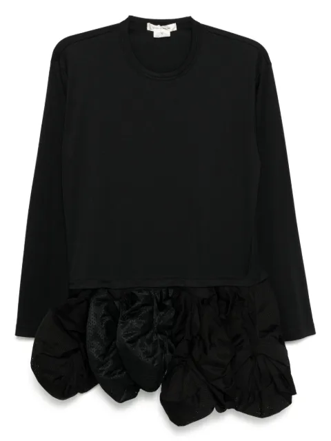 Comme Des Garçons long-sleeved ruffle dress
