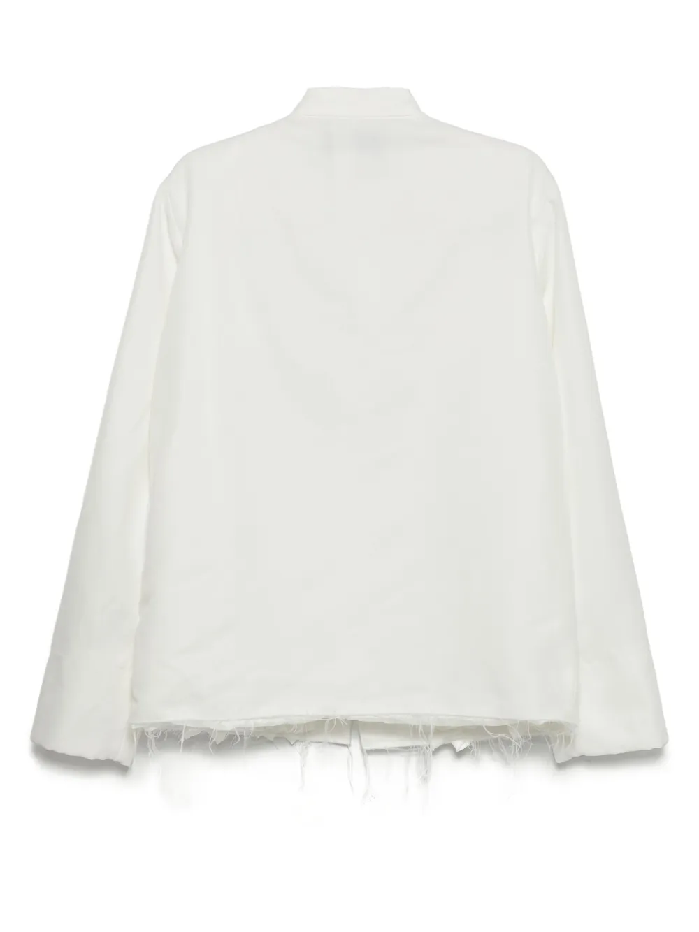 Black Comme Des Garçons stand-collar jacket | Oversized Jackets | Image 2