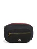 adidas logo-patch belt bag - Brown