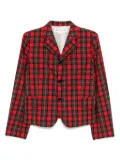 Comme Des Garçons Girl plaid shirt - Red