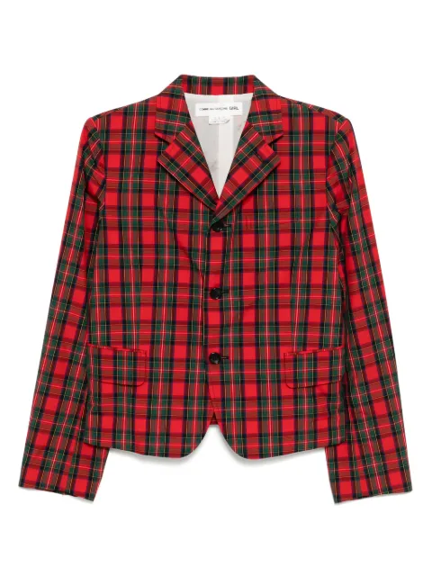 Comme Des Garçons Girl plaid shirt