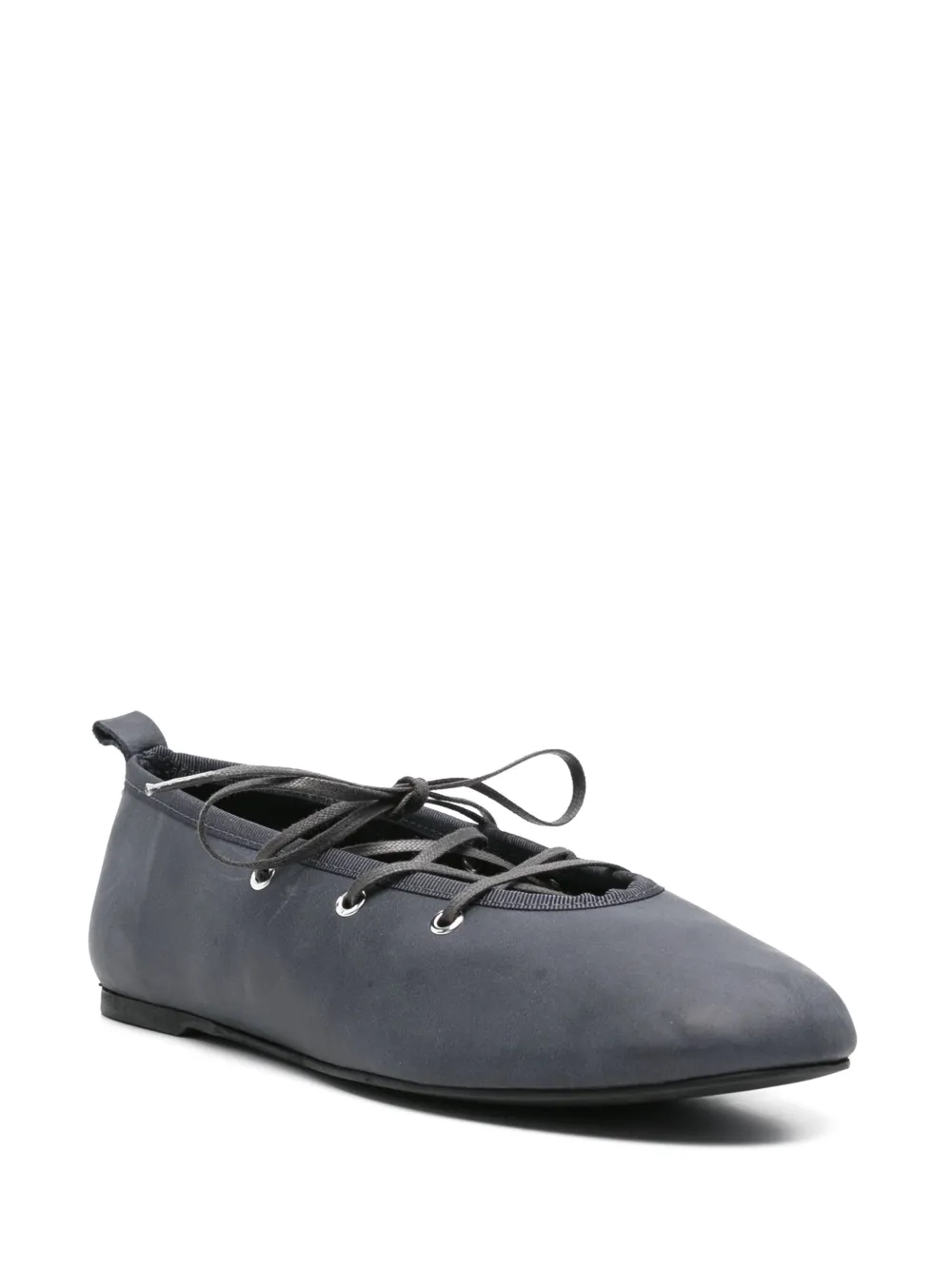 Paloma Wool Pina leren ballerina's - Blauw