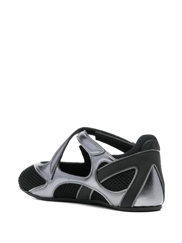 スニーカー THE ATTICO The Attico Sneakers Black The Attico Nomad Ballet Sneakers | FARFETCH UK