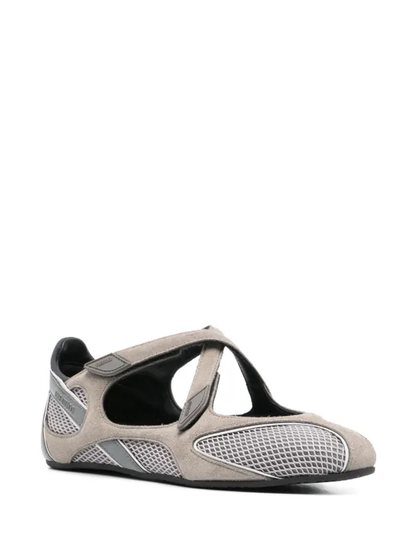 スニーカー The Attico Nomad Sneakers - Black/Silver The Attico Nomad Sneakers - Black/Silver in Black | THE LIST