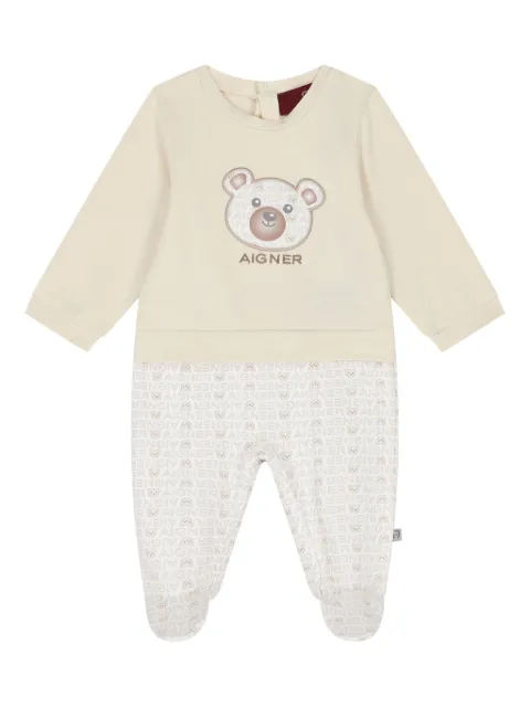 Aigner Kids بلاي سوت بطبعة دب