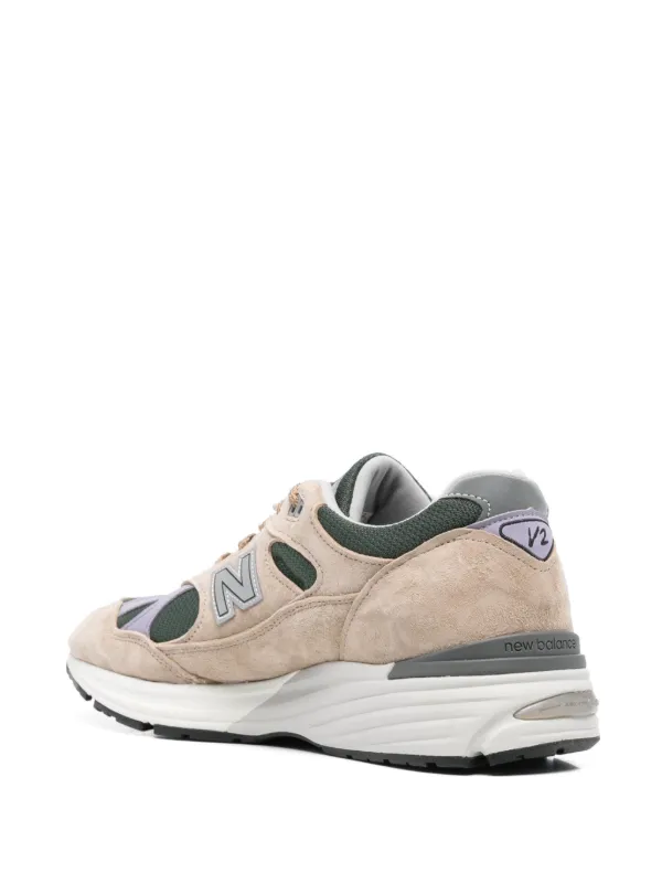 New Balance 991v2 スニーカー | ブラウン | FARFETCH JP