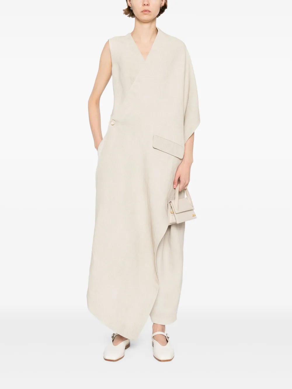 Uma Wang Pear broek - Beige