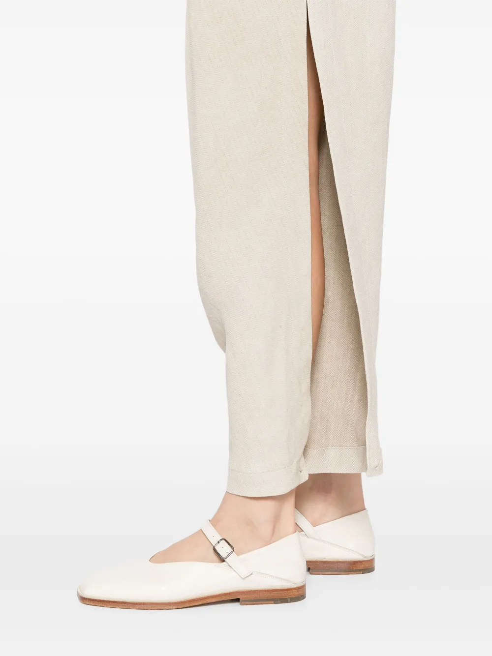 Uma Wang Pear broek Beige