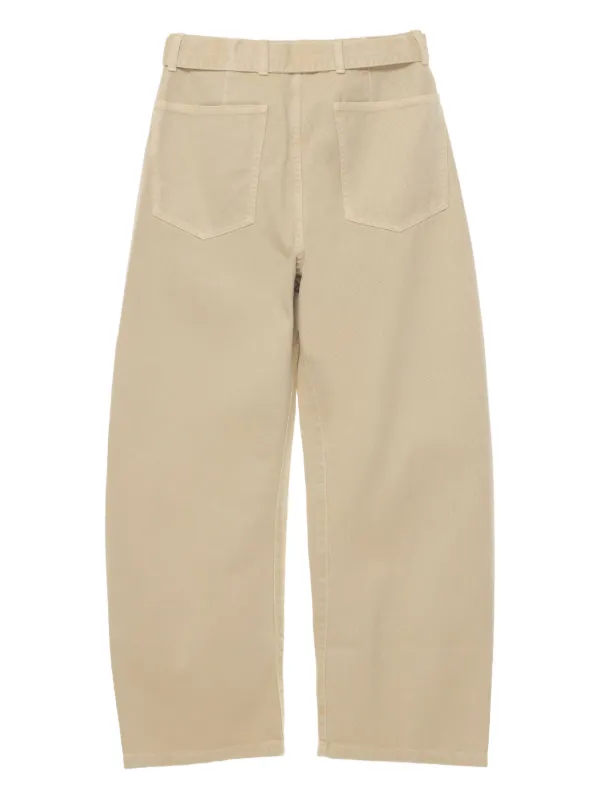 Lemaire loose belted trousers サマーウール LEMAIRE Belted