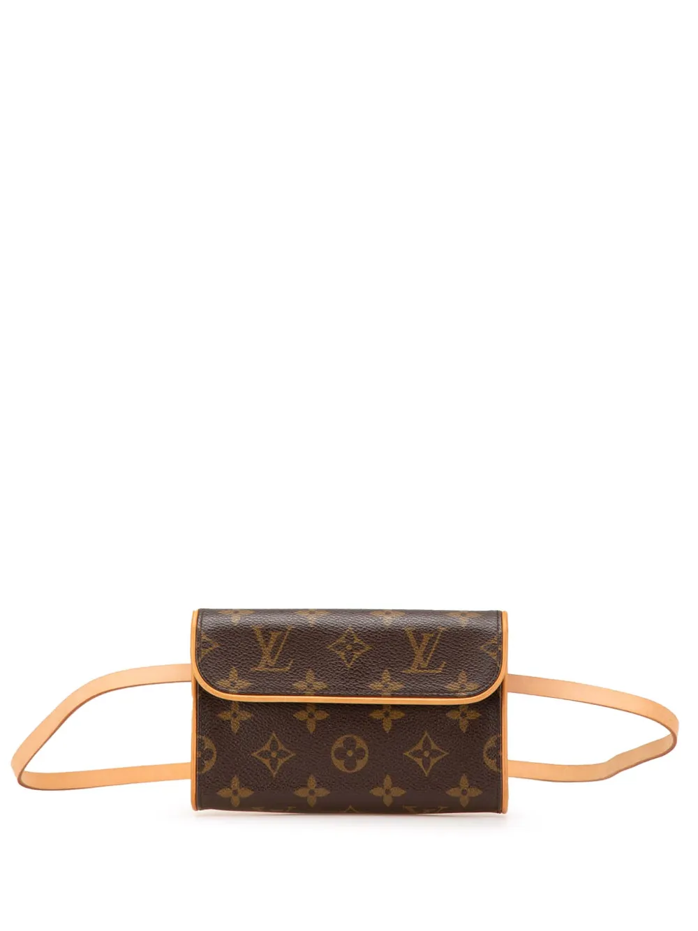 Louis Vuitton Pre-Owned 2001 モノグラム ポシェット フロランティーヌ ベルトバッグ - ブラウン Louis Vuitton Pre-Owned 2001 モノグラム ポシェット フロランティーヌ ベルトバッグ - ブラウン