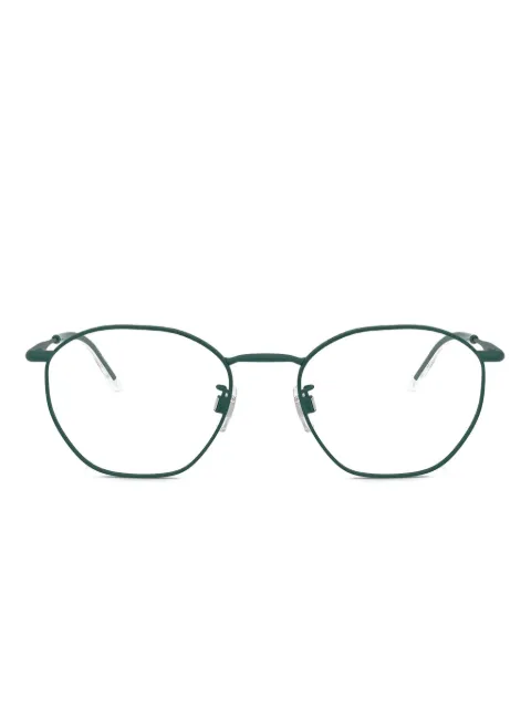Giorgio Armani lentes con armazón geométrica