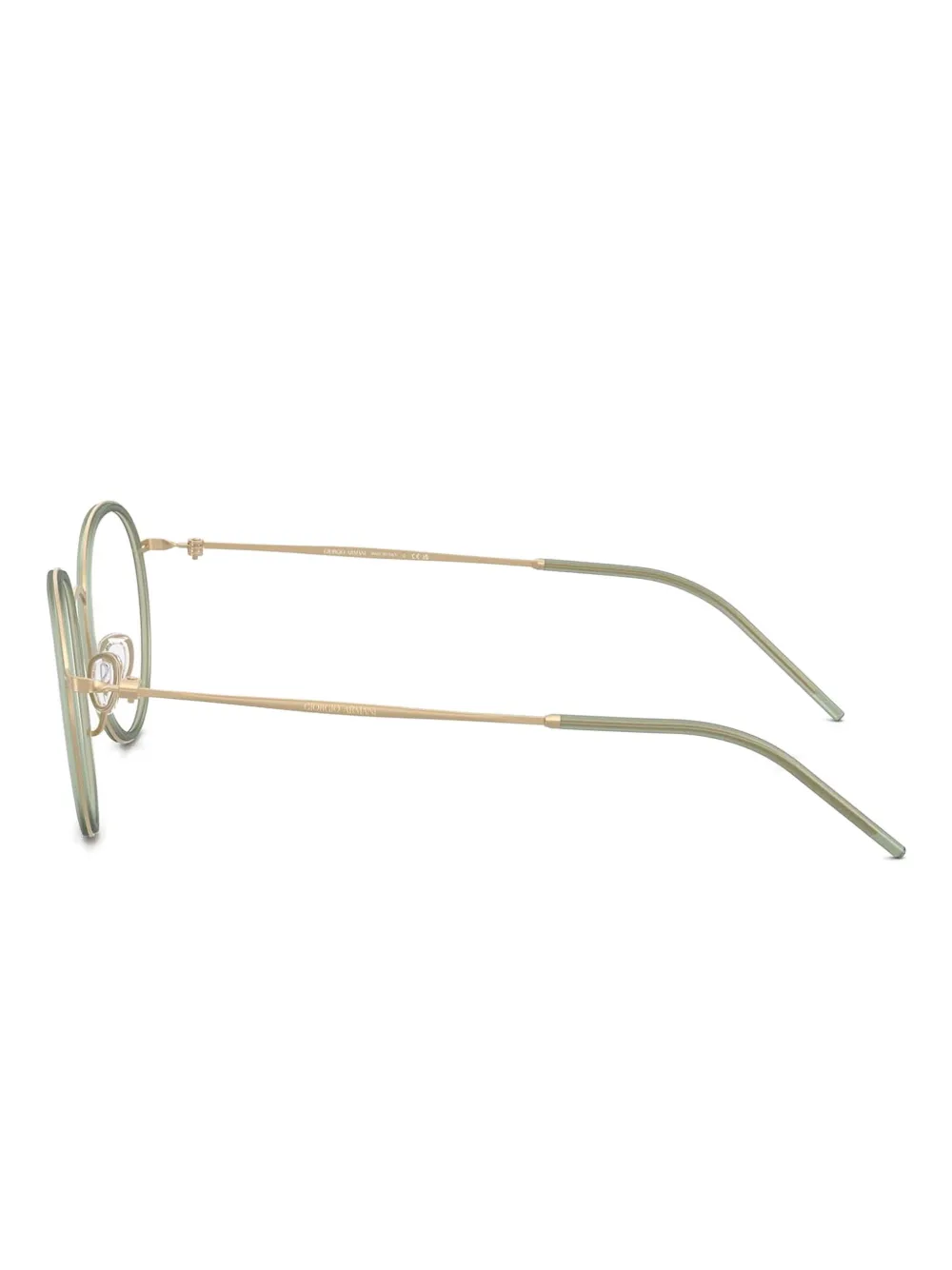 Giorgio Armani Bril met rond montuur Goud