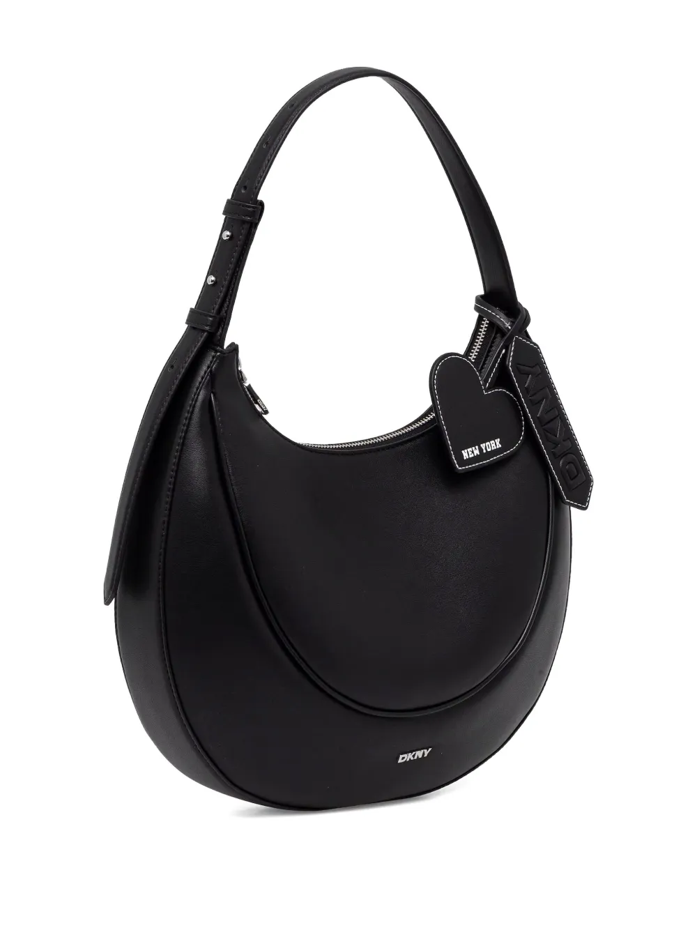 DKNY leather tote bag - Zwart