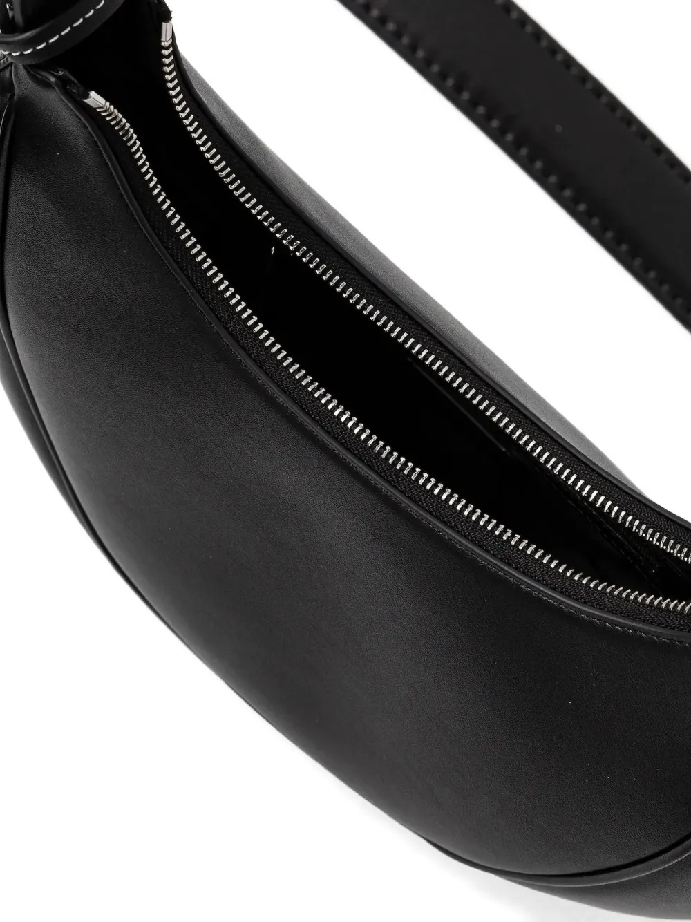 DKNY Leren shopper Zwart
