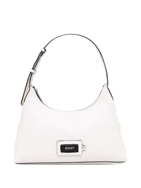 DKNY bolsa de hombro con parche del logo