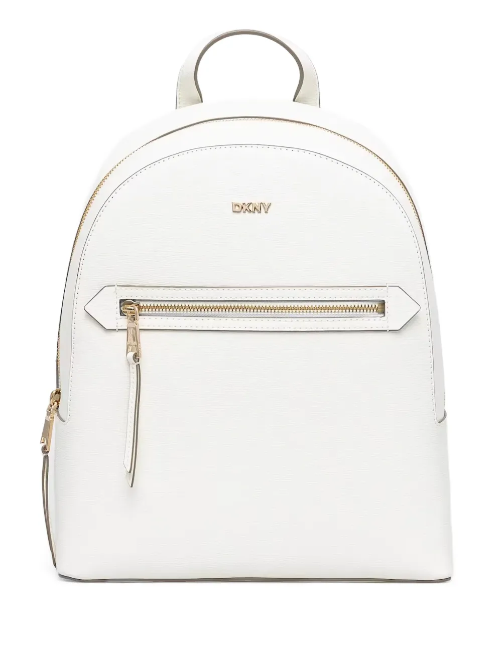 DKNY Leren rugzak Beige