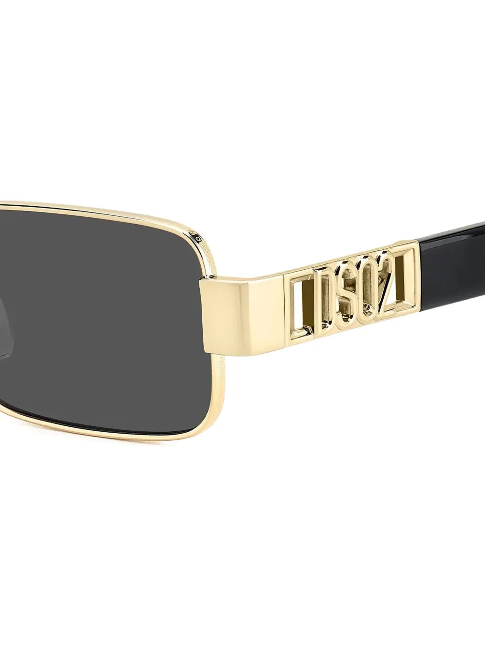 DSQUARED2 EYEWEAR Zonnebril met rechthoekig montuur Goud