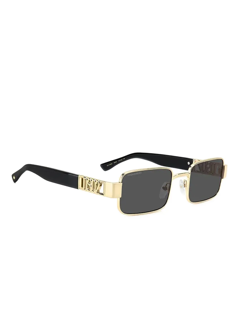 DSQUARED2 EYEWEAR Zonnebril met rechthoekig montuur Goud