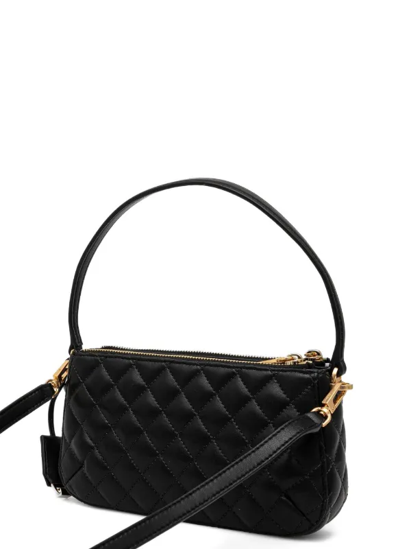 DKNY キルティングレザー ショルダーバッグ | ブラック | FARFETCH JP