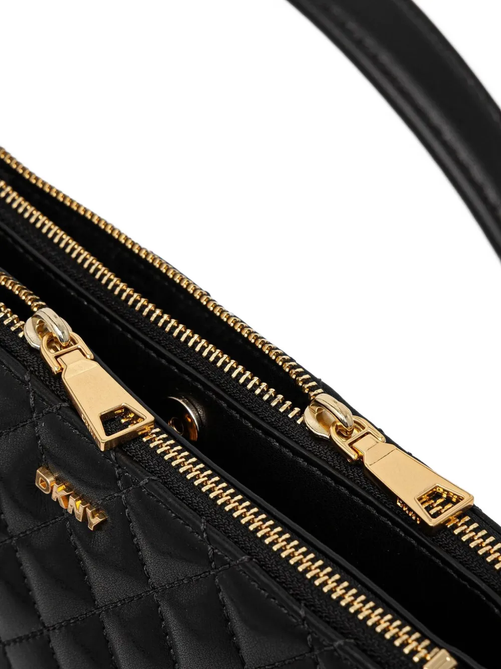 Dkny Quilted Leather Shoulder Bag