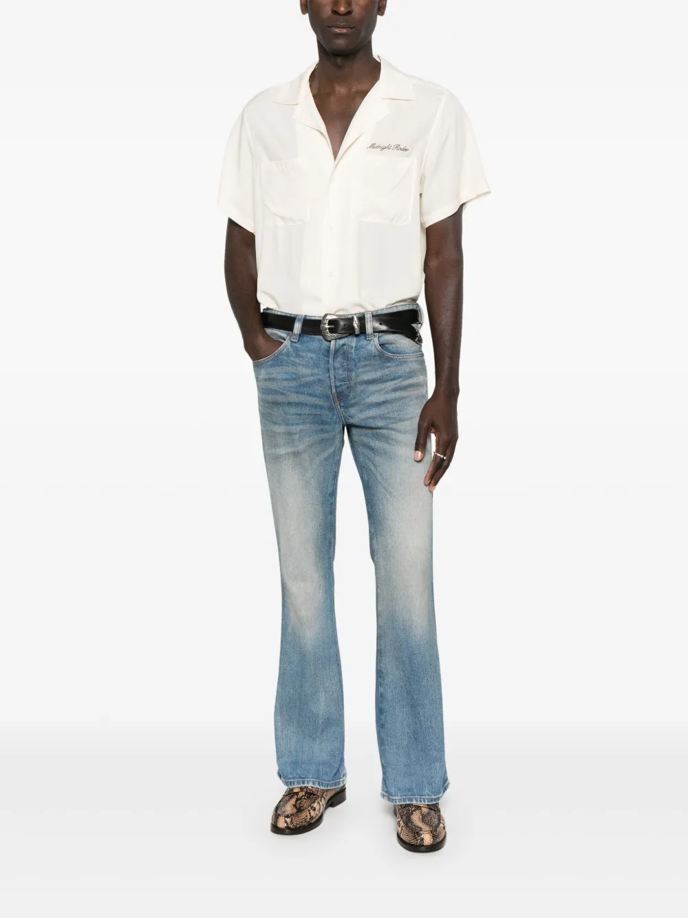 MIDNIGHT RODEO Riviera shirt - Beige