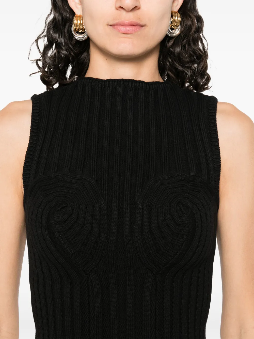 Cult Gaia Anzu top Zwart