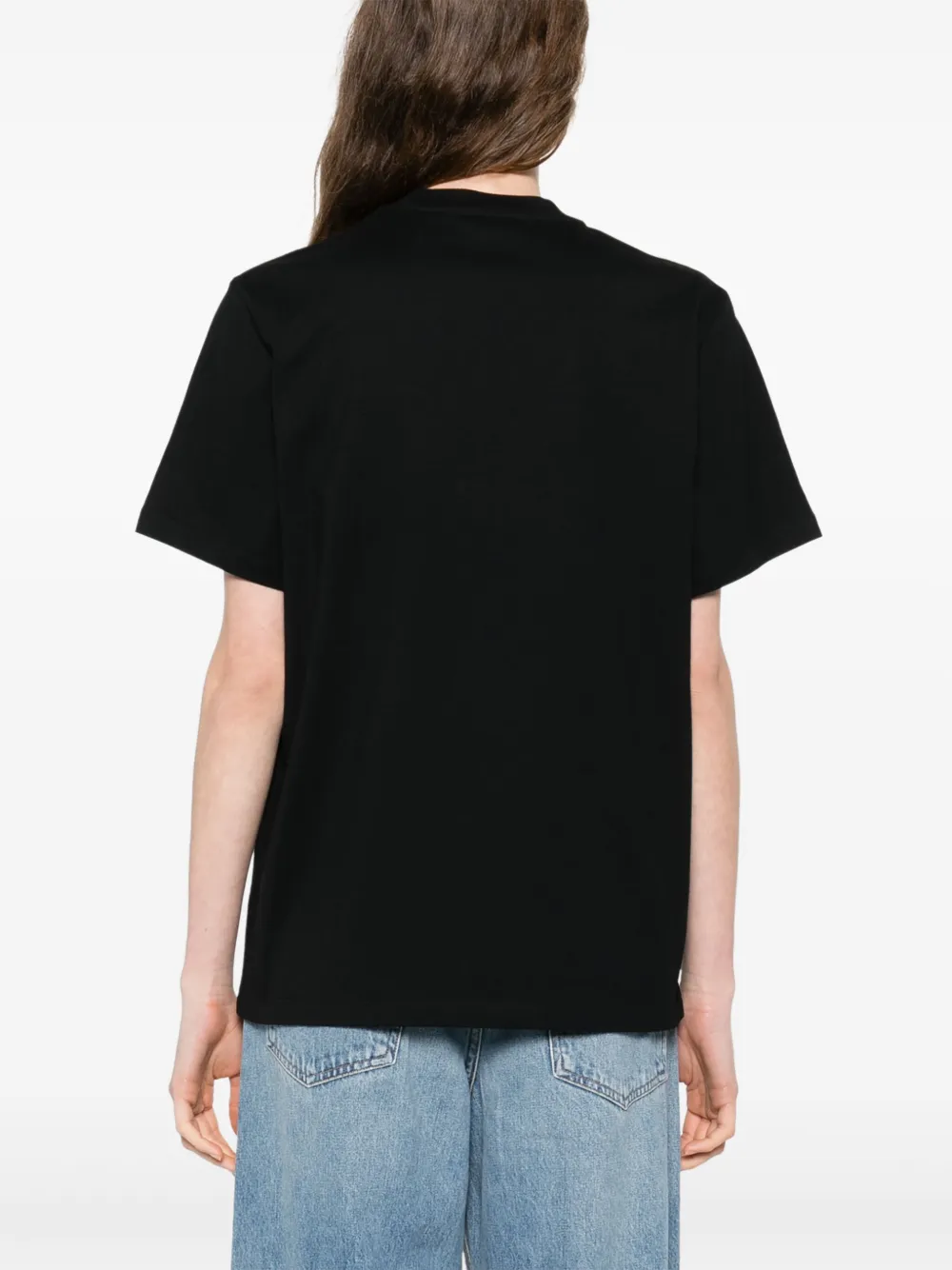 Stella McCartney T-shirt met studs Zwart