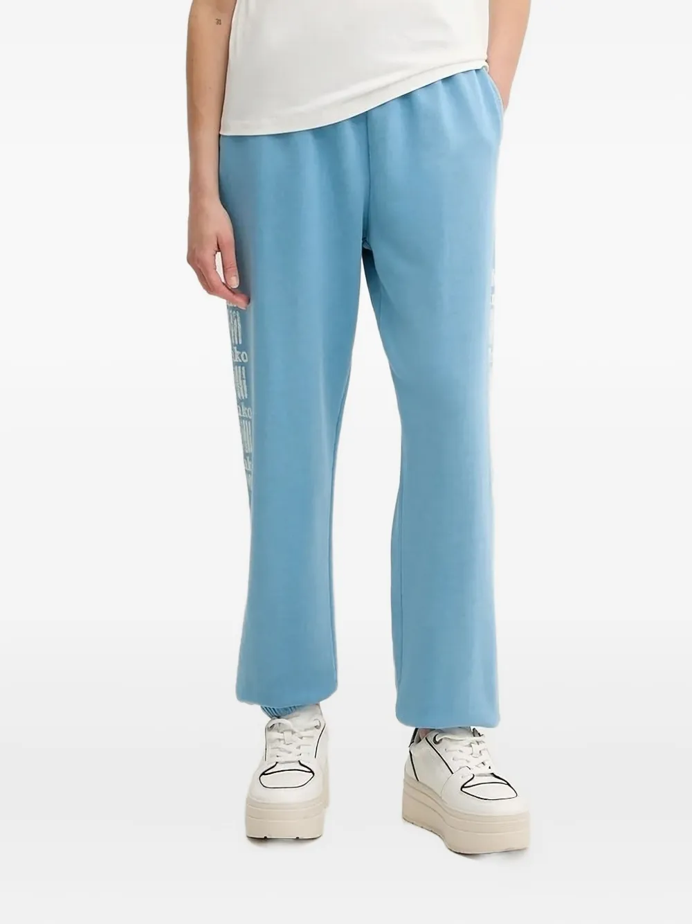 PINKO logo-print track pants | Blue | Image 1