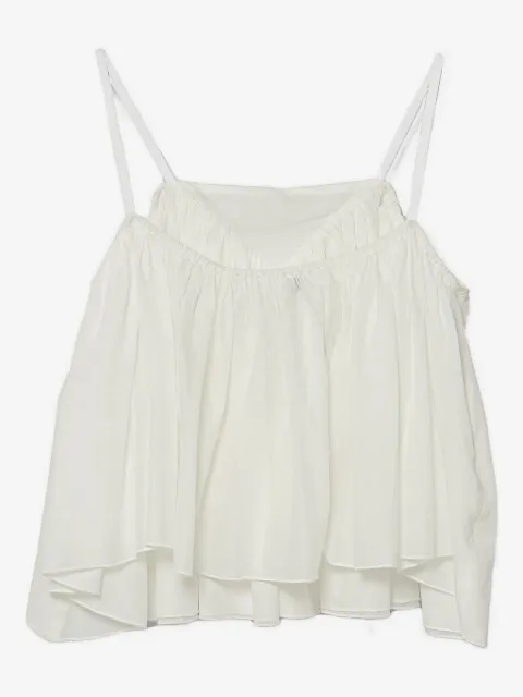 Pinko Kids top bordado con volantes