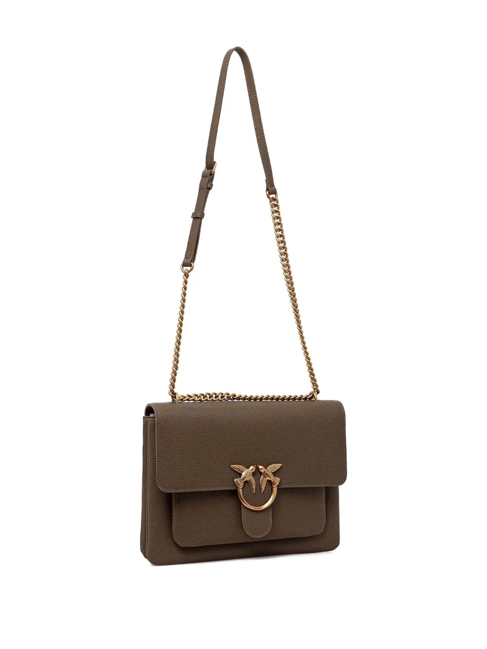 PINKO Love grote schoudertas - Groen