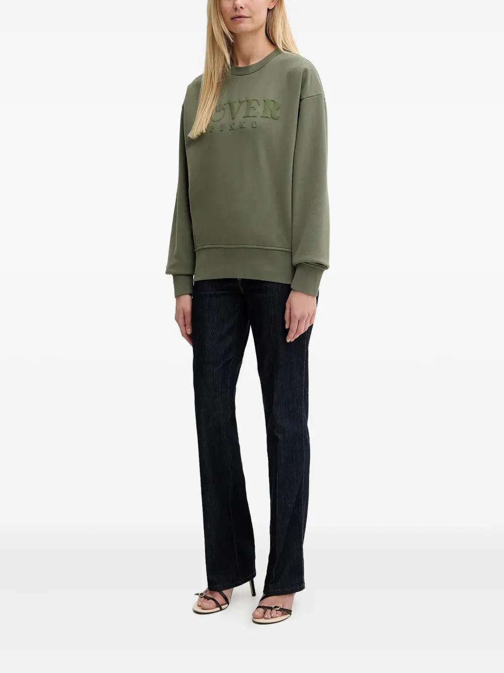 PINKO embossed sweatshirt | Sweaters | Image 2