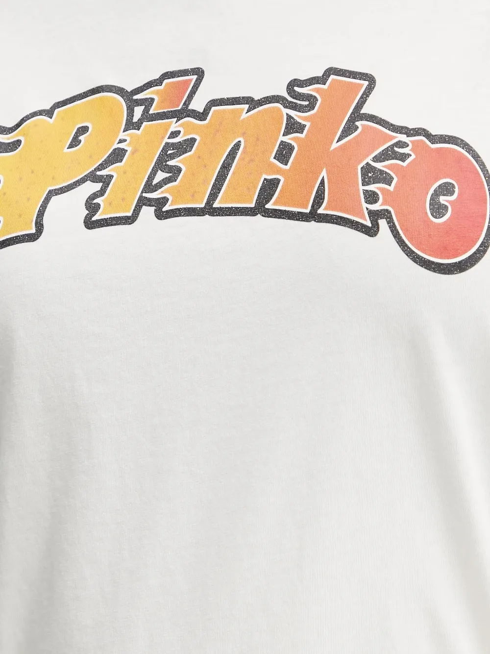 Pinko Logo-print T-shirt In White