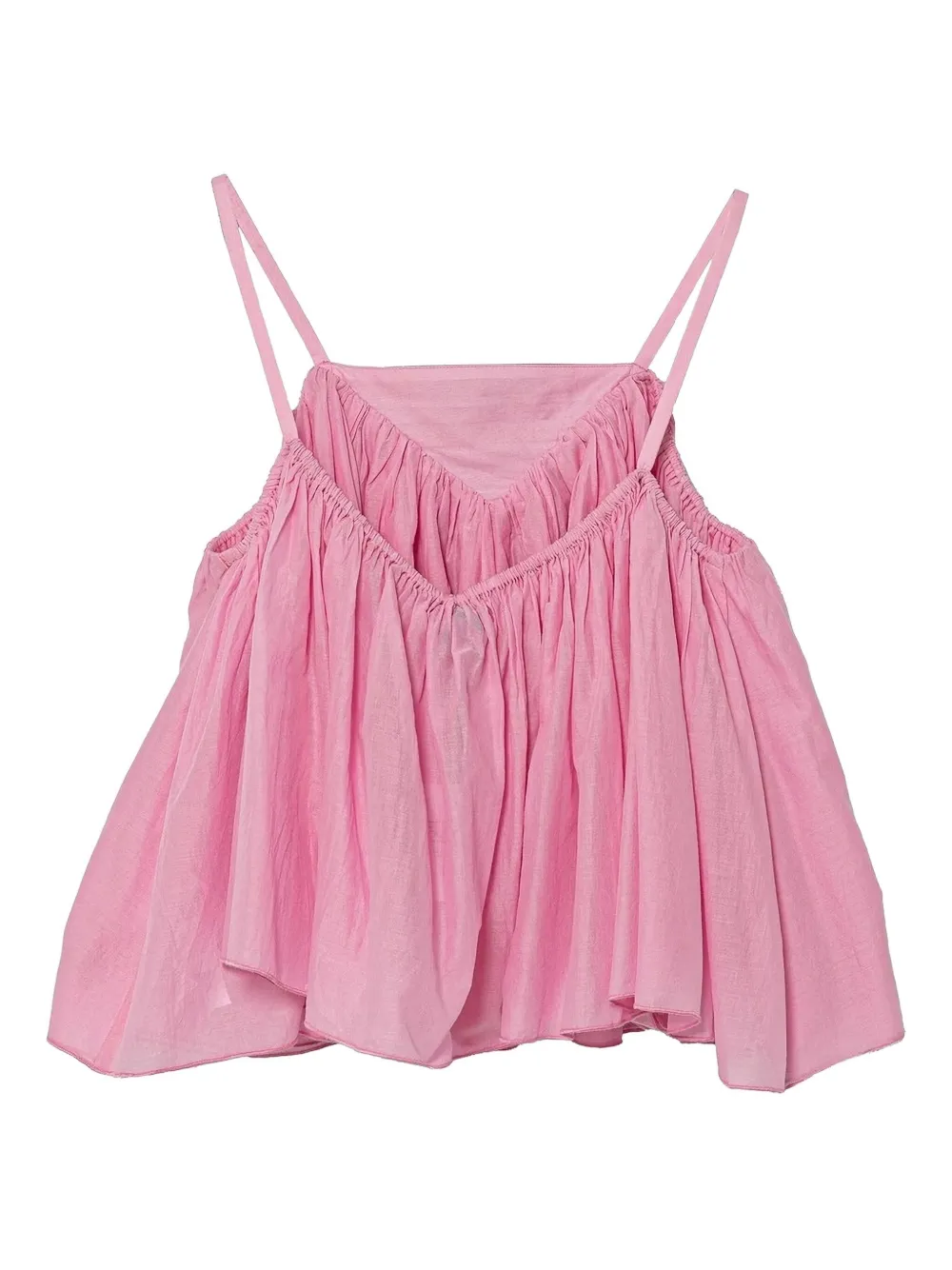 Pinko Ruffled Top In Pink