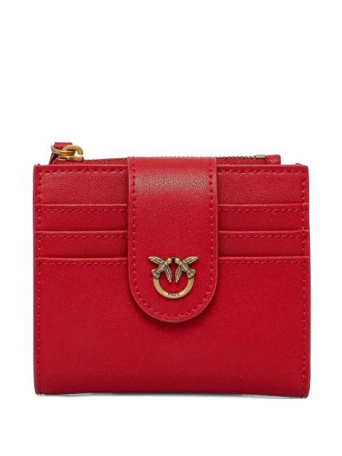 PINKO porte-cartes en cuir