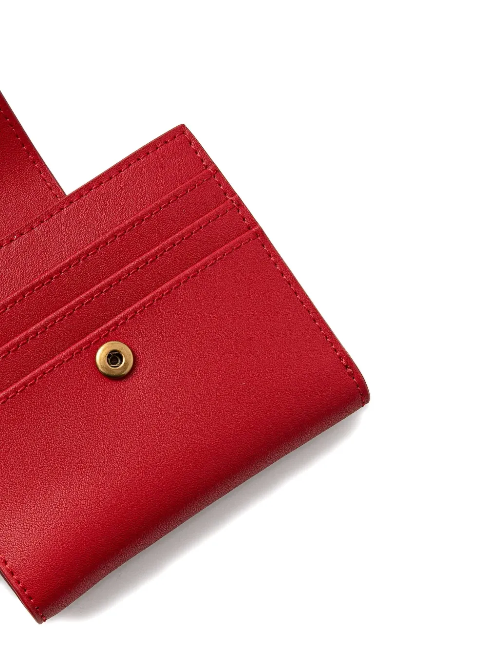 PINKO Leren pasjeshouder - Rood