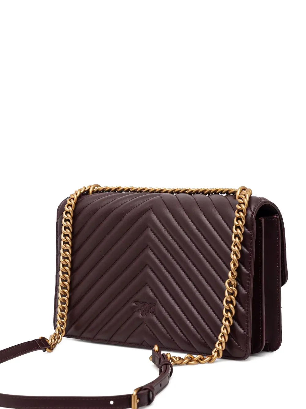 PINKO Love One mini-crossbodytas Rood