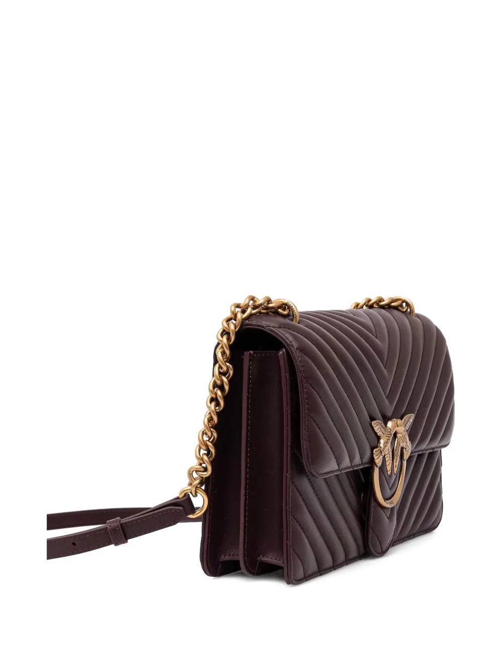 PINKO Love One mini-crossbodytas Rood