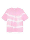 ASPESI tie dye-print T-shirt - Pink