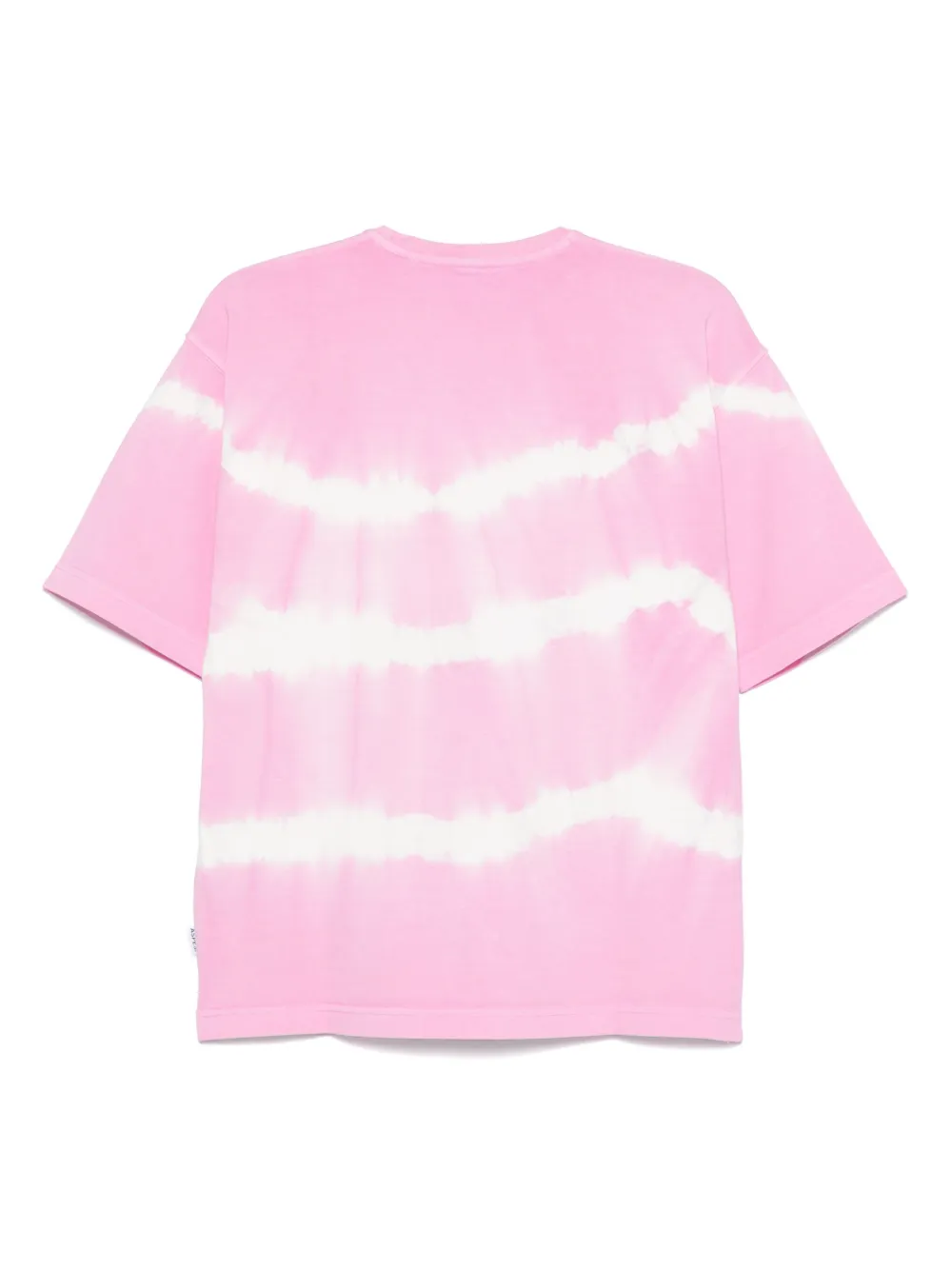 ASPESI tie dye-print T-shirt - Roze