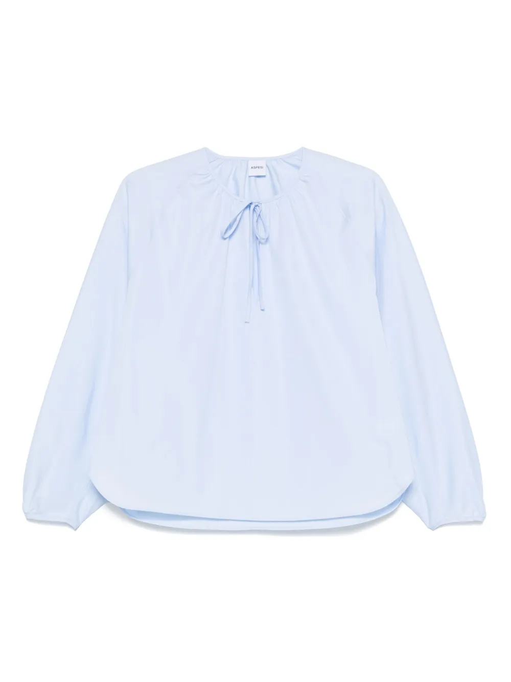 ASPESI poplin blouse | Blue | Image 1