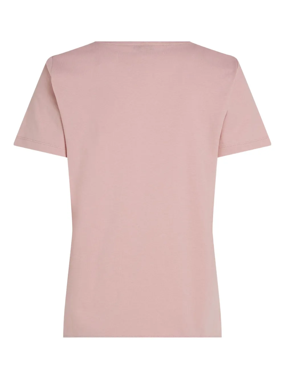 Tommy Hilfiger T-shirt met logoprint Roze