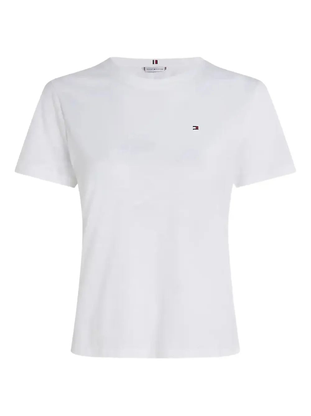 logo-embroidered T-shirt